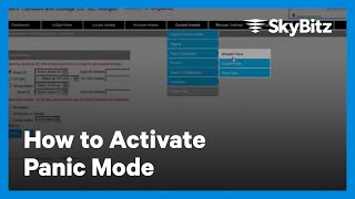 How to Activate Panic Mode