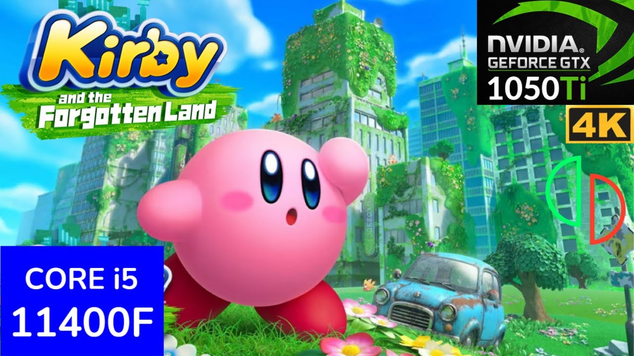 YuZu EA 2527 - Kirby and the Forgotten Land 4K - GTX 1050ti + i5 11400F