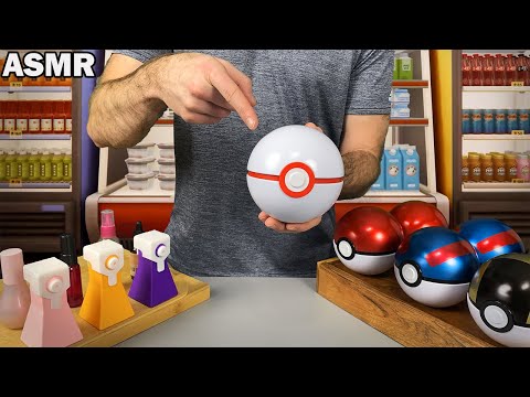 [ASMR] 🛍️Late Night Poké Mart Shopping🛍️ | Pokémon Roleplay, Arinar Region Adventure Ep 4 |