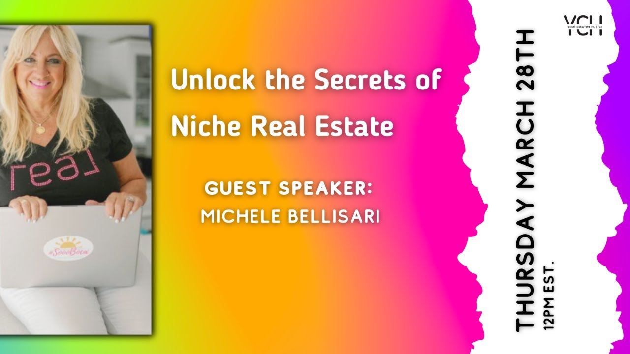 Secrets of Niche Real Estate - Guest Speaker: Michele Bellisari
