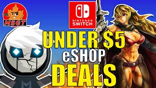 HUGE UNDER $5 Nintendo Switch eSHOP Sale On Now!! | Best Switch eSHOP Deals This Week April 2024