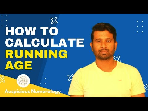 How to calculate Running Age