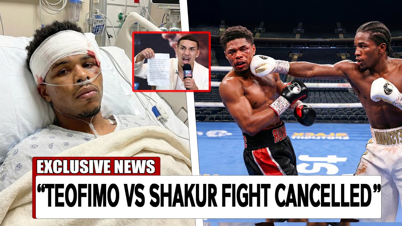 BREAKING“Shakur Stevenson INJURED – Teofimo Fight OFFICIALLY CANCELLED