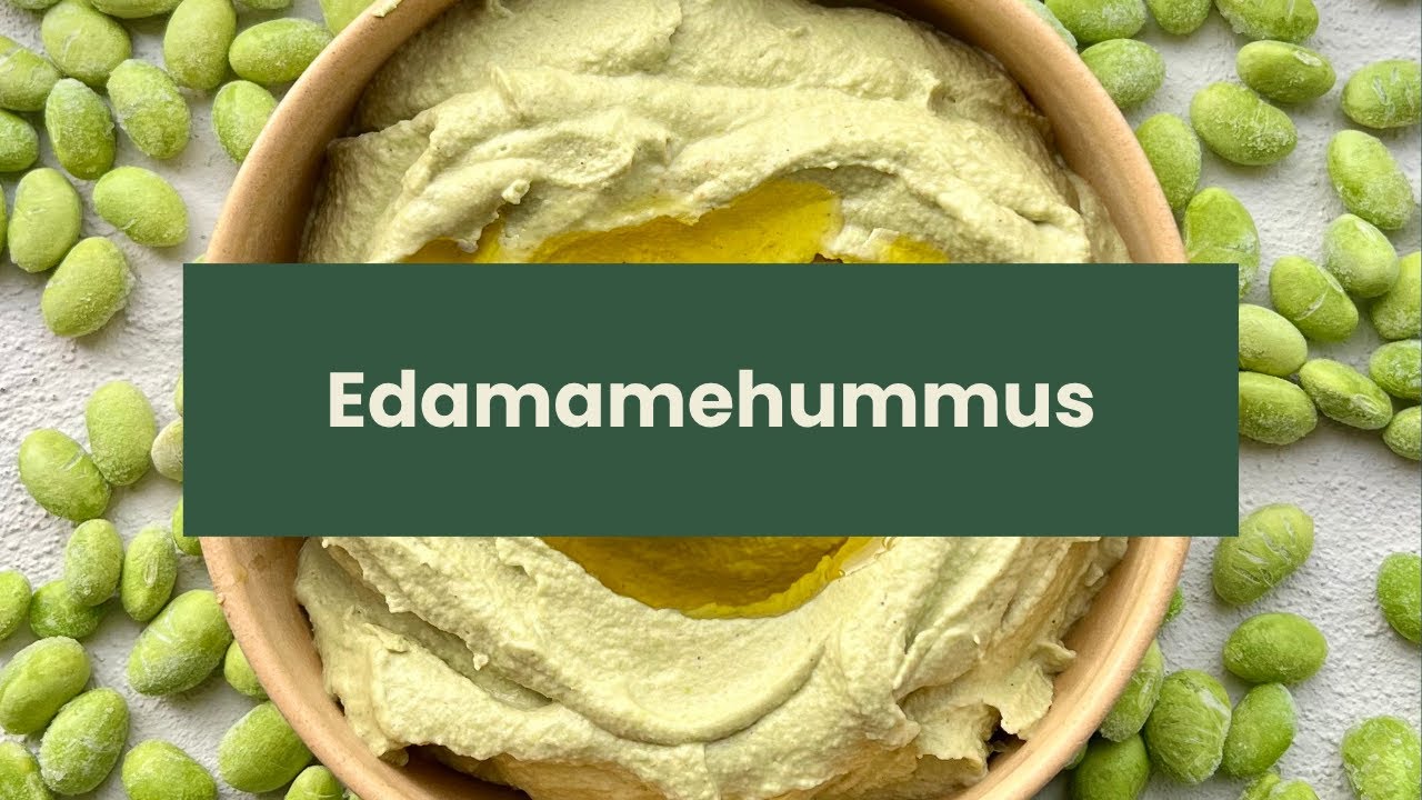 Opskrift på edamame hummus
