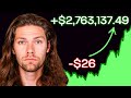 How this guy traded 26 into 2700000 you can too