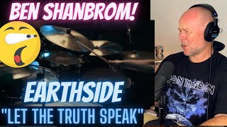 Drum Teacher Reacts: Earthside - BEN SHANBROM - "Let The Truth Speak" Official Drum Playthrough