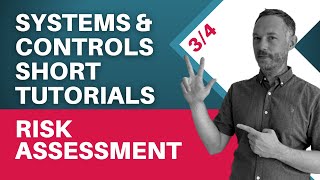 Regulatory Compliance Short Tutorials for Effective Systems and Controls - 3/4 RISK ASSESSMENT