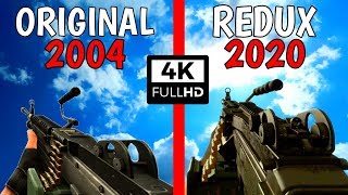 CS:S Original vs. Redux - All Weapons Comparison