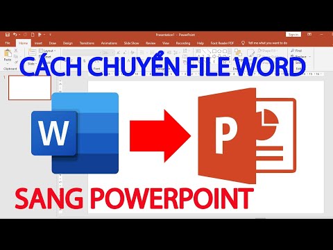 Cách Chuyển File Word Sang Powerpoint Chỉ Vài Thao Tác mới 2023