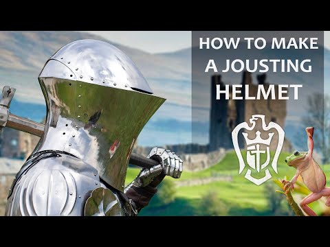 Frog-mouth. Forging a knight's helmet