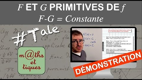 DEMONSTRATION : Deux primitives d