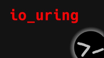 Finally trying io_uring