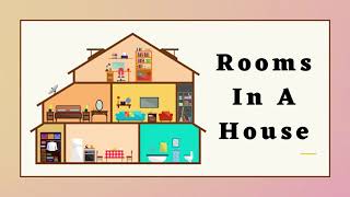 ♫ The rooms in a house song for kids (with spelling).♩ ♪ 