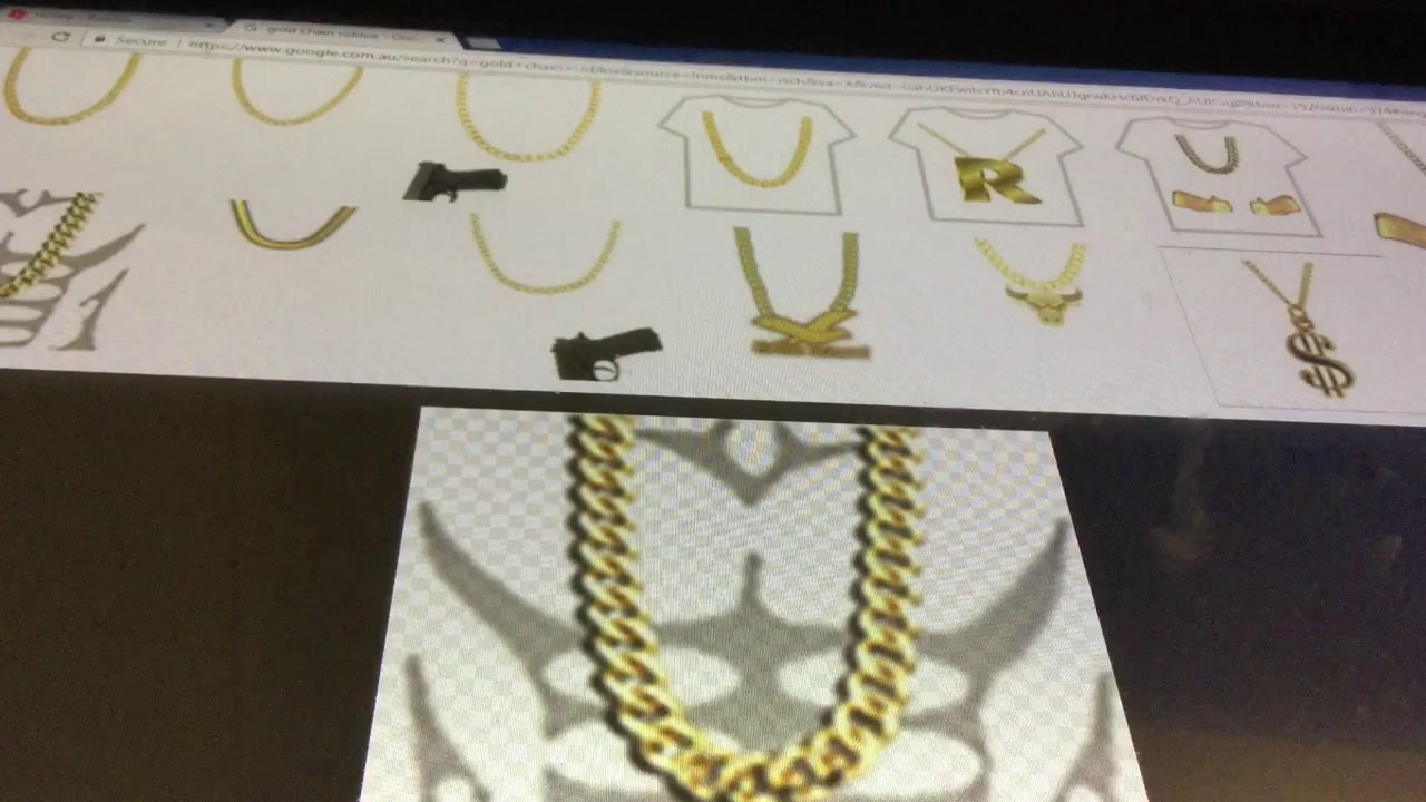 How To Get A Free Gold Chain On Roblox Youtube - roblox gold chain