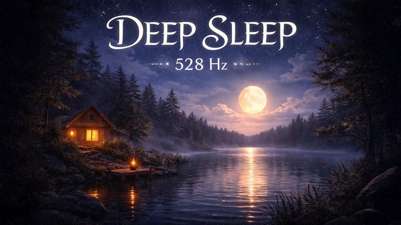 528 Hz Healing Music – Deep Sleep & Meditation Therapy - موسيقى للنوم ...
