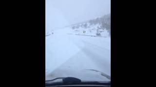 2015 Bursa Eskişehir Yolu Kar Manzaraları -1