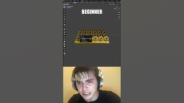 Separate By Loose Parts Beginner VS Professional Artist.