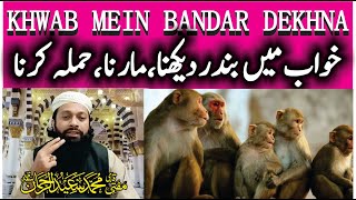 Khwab Mein Bandar Dekhna Ki Tabeer | خواب میں بندر دیکھنا | Monkey In Dream Meaning | Mufti Saeed