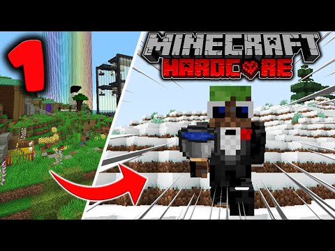 The FASTEST START ever in Minecraft Hardcore. Episode 1