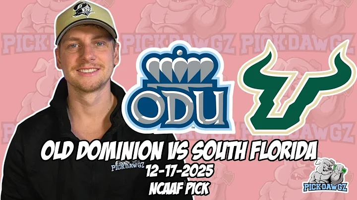 Old Dominion vs South Florida 12/17/25 College Football Picks & Predictions | Cure Bowl