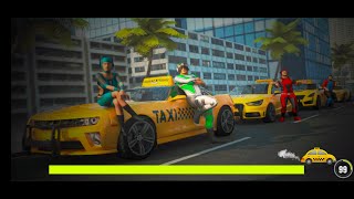 Superhero Taxi Simulator: Car Racing Stunts Games {{stunt mode}}[ 1 to 20 Level] screenshot 1