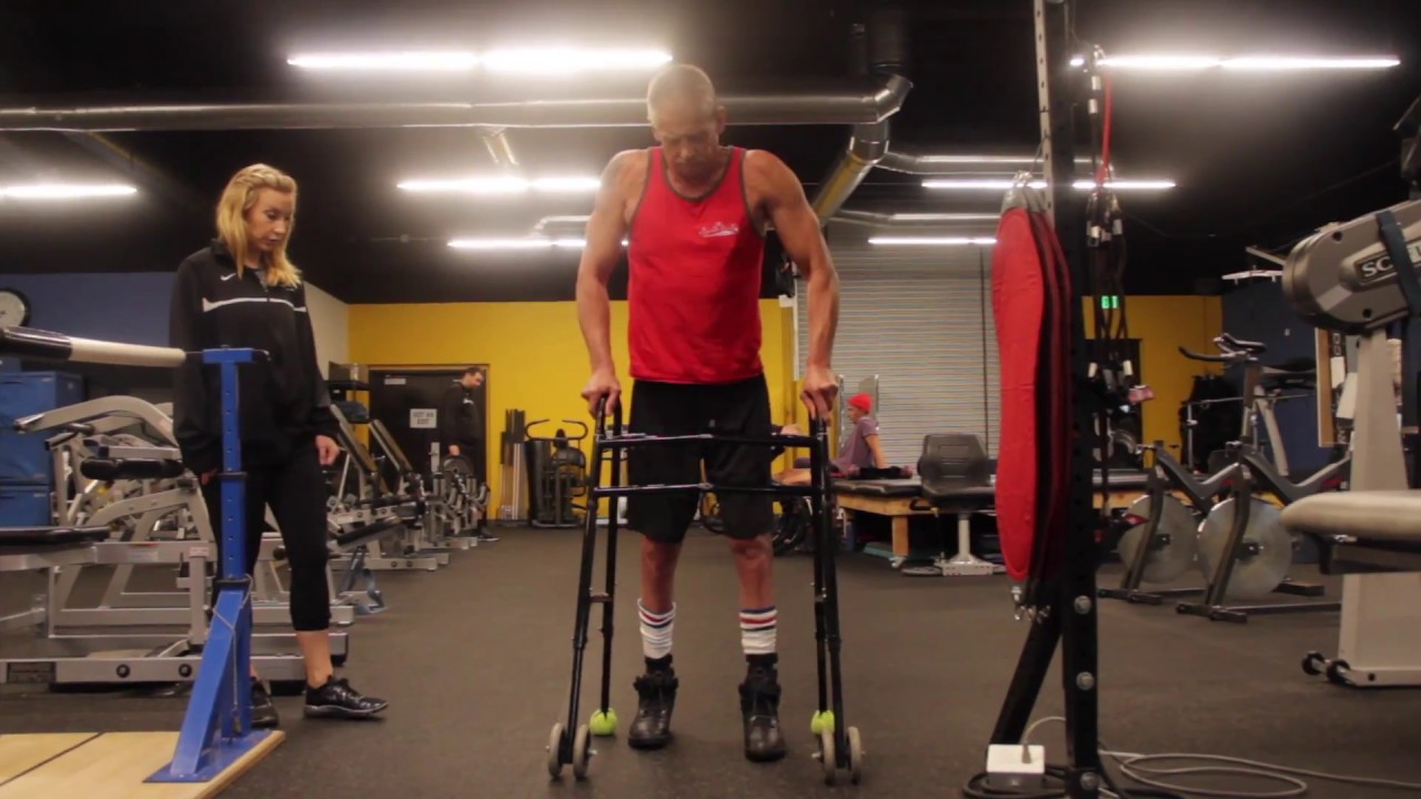 T12 Spinal Cord Injury Robert at Project Walk San Diego YouTube