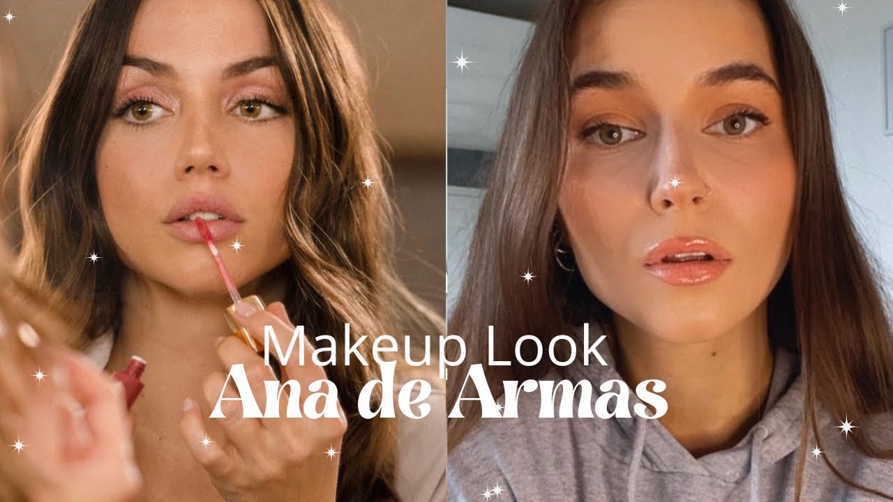 recreating ANA DE ARMAS' iconic makeup look