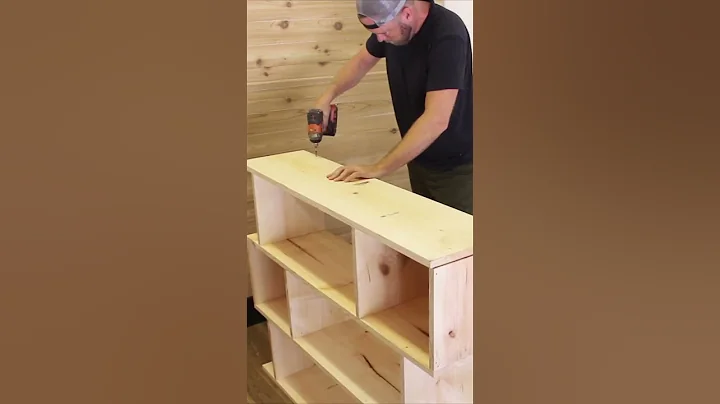 This $80 DIY is actually a dupe of a mid-century modern style bookcase being sold online for $900+!