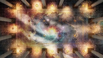 D&D | The Gilded Void Free Grid | Animated Battle Maps