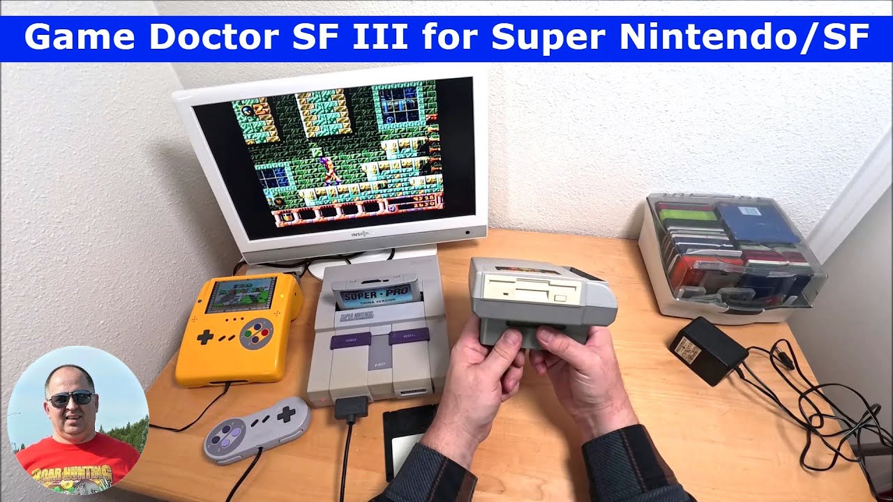 Rare Find Game Doctor SF III Floppy Drive for Super Nintendo