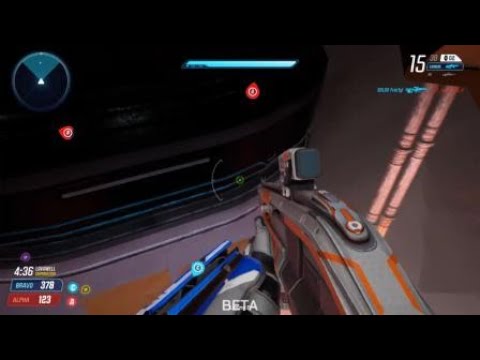 Splitgate; strange visual glitch