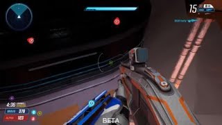 Splitgate; strange visual glitch