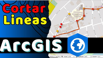 Como CORTAR y dividir una LINEA en ArcGis PRO 2025