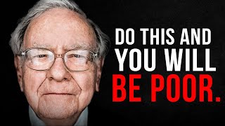 "12 Things POOR People Waste Money On!" - Warren Buffett