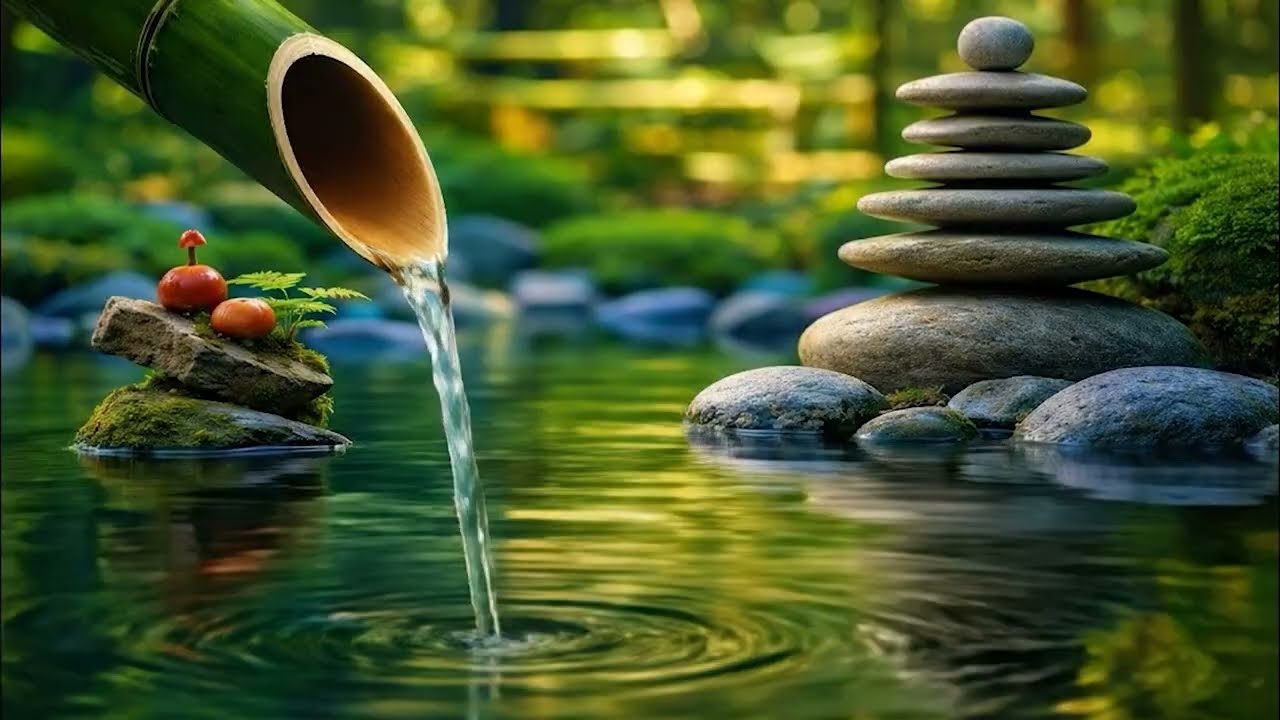 Soothing Relaxation Music with Nature Sounds, Bamboo Forest Sleep Music, Meditation & Spa Ambience