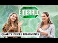 Emerald stone prices quality comparisons origins treatments  more