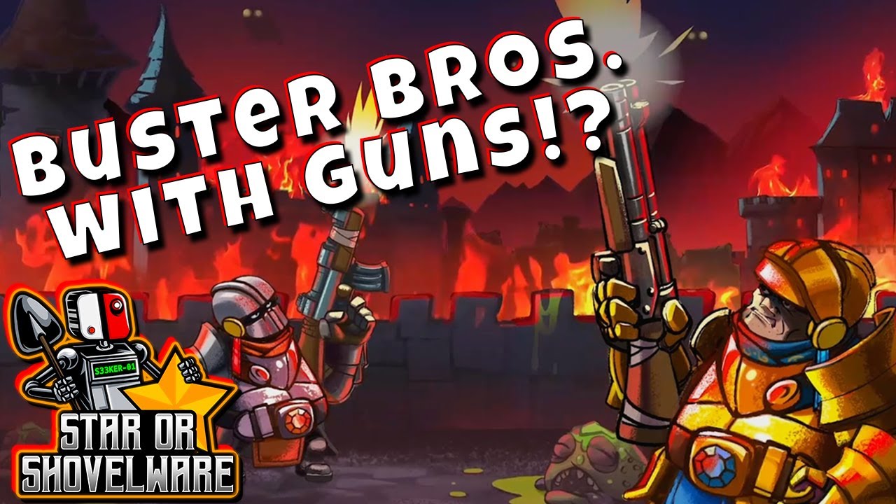 Knights and Guns (Nintendo Switch) Review Buster Bros with Guns