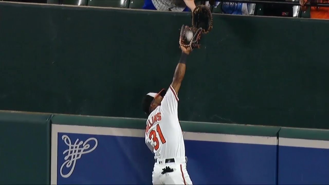 Cedric Mullins Makes RIDICULOUS Home Run Robbing Catch