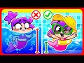 ☀️ Summer Safety Rules! 🧢🧴 Stay Safe in the Sun with Viv and Denny | Funny English for Kids