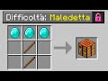 PROVO LA NUOVA DIFFICOLTA' MALEDETTA SEGRETA SU MINECRAFT ITA!!