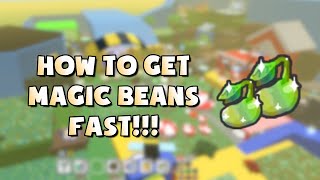 How to get magic beans in bee swarm simulator (fast)!