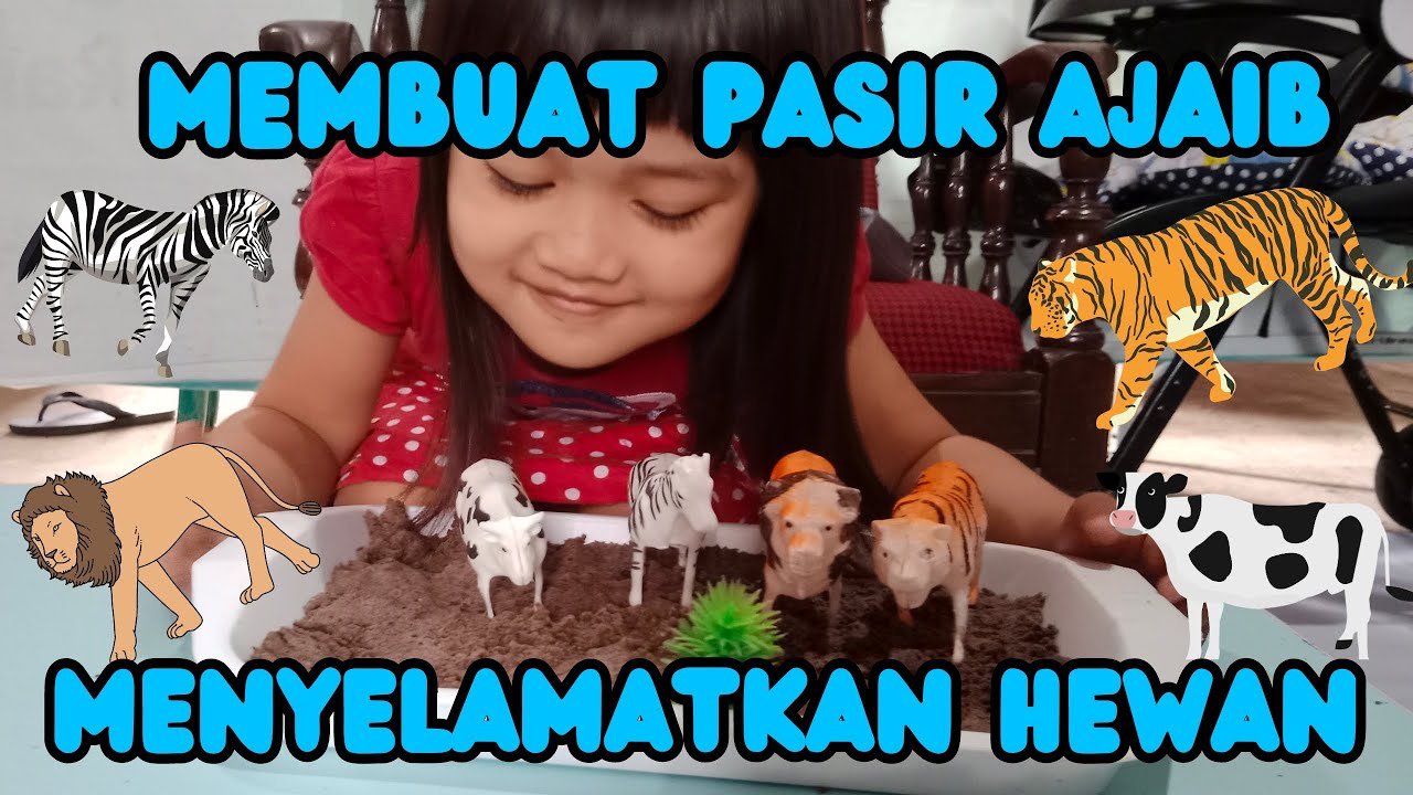 CARA MEMBUAT PASIR AJAIB HOW TO MAKE MAGIC SAND YouTube