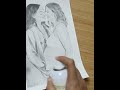 Rose and rosie   graphite on paper