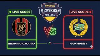 Brommapojkarna vs Hammarby IF | Allsvenskan 2026 | Live Score screenshot 3