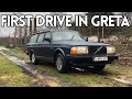 First Drive With Our €350  Volvo 240 + Cost Breakdown