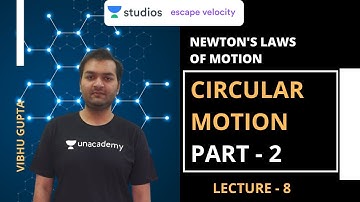 L8: Circular Motion - Part - 2 | Newton