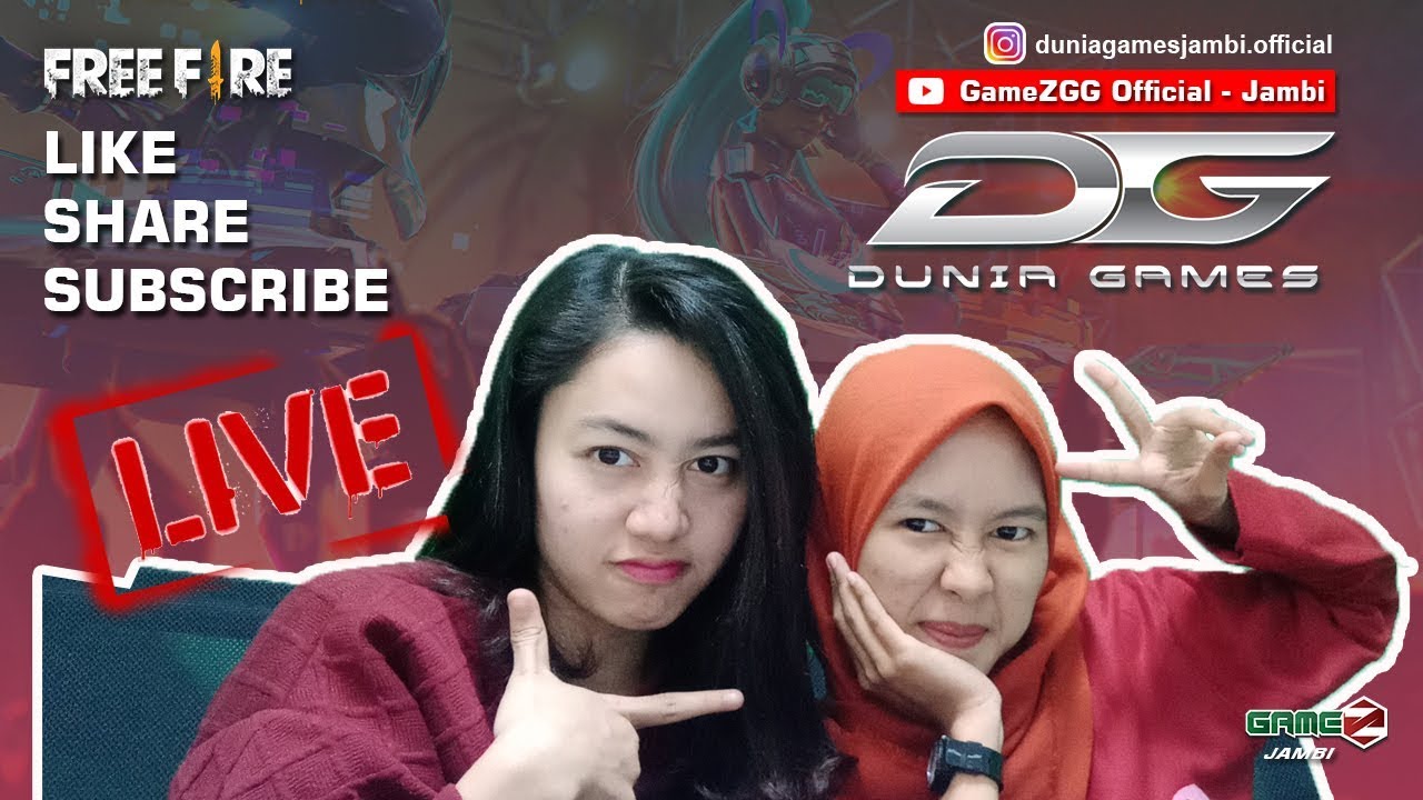 [Live] Custom Room Dunia Games Jambi SANSKUYYY YouTube