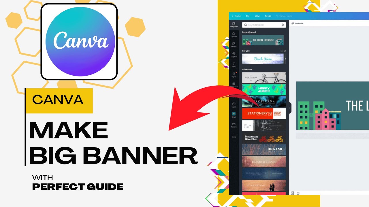 How Do You Make A Big Banner In Canva (Easy Guide) - YouTube