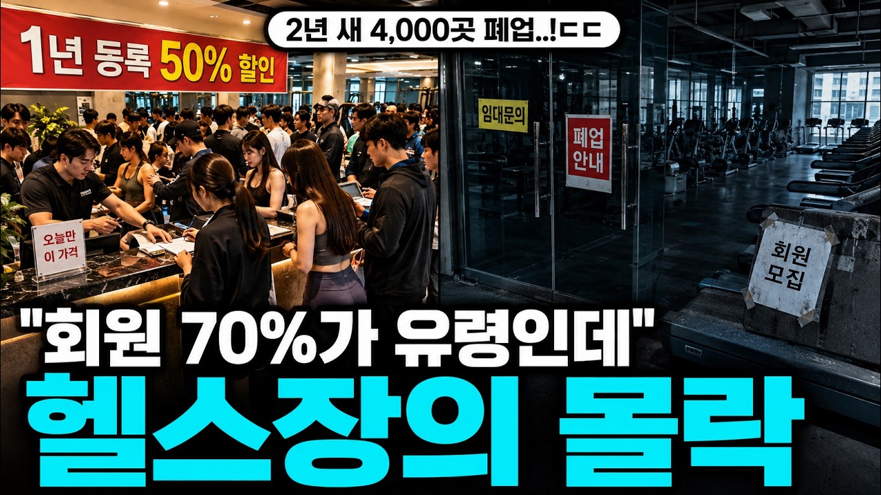 왜 동네 헬스장들은 줄줄이 망할까?