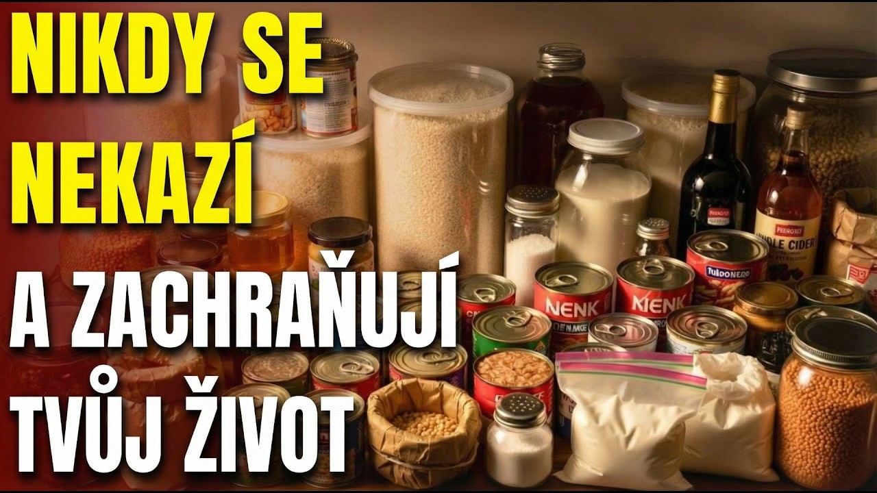 20 Potravin, Které se NIKDY Nezkazí (A Mohou Ti Zachránit Život)